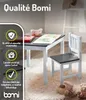 BOMI® Ensemble table et chaises pour enfants avec 2 chaises Voir les images du produit 5