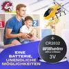 50 x batteria a bottone CR2032 Wilhelm Batteria al litio 3V Anteprima dell’immagine prodotto 6