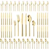 Deleca Amor Besteckset 72-teilig für 12 Personen, Gold, Produktbild-Vorschau 1