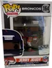 A Funko Pop! vinyl figure of NFL player Jerry Jeudy in his Denver Broncos uniform, displayed in its original packaging. Produktbild-Vorschau
