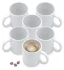 1.06 Tasse à café CLASSIQUE en blanc - env. 310ml / set de Voir les images du produit 1