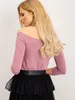 Basic Feel Good Damenbluse ohne Träger Valerie dunkelpink L Produktbild-Vorschau 2