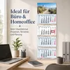4 Monatskalender 2027 Nordsee Leuchtturm Strand 32x95,5 cm Produktbild-Vorschau 4