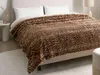 BELIANI Narzuta na łóżko brązowa poliester 200 x 220 cm w Podgląd zdjęcia produktu 2