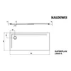 Kaldewei 384647980672 DW SUPERPLAN Mod.1846-5, 800 x 1700, Produktbild-Vorschau 2