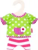 Heless Puppenkleid mit Leggings - Puppenkleidung 20-25 cm Produktbild-Vorschau 2
