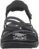 Skechers Reggae Slim Meadow Grazer Damen Sandalen Schwarz Voir les images du produit 16