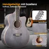 Pyle ¾ Akustikgitarre mit Cutaway – Westerngitarre aus Produktbild-Vorschau 4