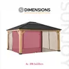 Síť Sunjoy pro cedrový altán Sunjoy 393 cm x 452 cm Náhled obrázku produktu 3
