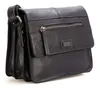 SPIKES & SPARROW Leder Umhängetasche Bronco Crossover Black Produktbild-Vorschau 2