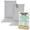 Pillows24 - 2x Hochlehner Auflagen 120x50x8 cm | Bequeme & Produktbild-Vorschau 1
