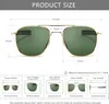 Lunettes de soleil polarisées style pilote avec temple à Voir les images du produit 5