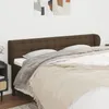 VidaXL 3117595, Dark brown, Polyester, Holz, 1830 mm, 78 Produktbild-Vorschau 2