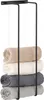 Navaris Doppel Handtuchhalter schwarz - Wand Handtuchstange Produktbild-Vorschau 4