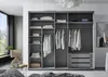Schwebetürenschrank Kleiderschrank 3-türig 250 cm modern Produktbild-Vorschau 4