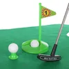 FunX Toilettengolf Geschenk Set - Lustiges Mini Golf Produktbild-Vorschau 4