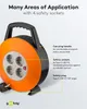 goobay Kabeltrommel orange/schwarz 15 m Produktbild-Vorschau 5