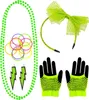 Set di travestimenti moda anni '80 - Accessori Anteprima dell’immagine prodotto 1