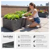 tectake® Vyvýšený záhon, 200 x 80 x 62 cm, pozinkovaná Náhled obrázku produktu 2