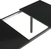Tavolo da pranzo rettangolare allungabile in MDF nero - Anteprima dell’immagine prodotto 8