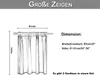 2er Set Gardine Wasserdicht Halbtransparent, Gardine Kurz Produktbild-Vorschau 7