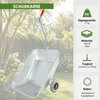 Schubkarre Einhandkarre Traglast 100 kg Volumen 75 L Produktbild-Vorschau 2
