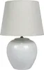 Lampa stołowa Relaxdays, ceramiczna podstawa, abażur z Podgląd zdjęcia produktu 1