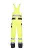 Planam Warnschutz Latzhose zweifarbig Gr. 52 gelb/marine Produktbild-Vorschau 6