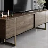 Skye Decor, Luxe - Walnut, Gold, Fernsehtisch, Nussbaum, Produktbild-Vorschau 3
