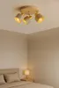 LUXOLAR - LED stropní svítidlo 3 světla béžová/zlatá E27 Náhled obrázku produktu 2