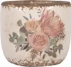 Vaso da fiori Clayre & Eef Ø 11x10 cm Fiori in Anteprima dell’immagine prodotto 1