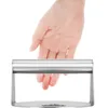 com-four® Burgerpresse aus Edelstahl - 14 cm Burger Smasher Produktbild-Vorschau 5