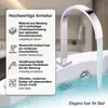 5 Loch Handbrause Badewannen Armatur Set eckig Produktbild-Vorschau 2