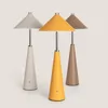 LED Tischlampe Tragbar Leder und Metall mit Produktbild-Vorschau 2