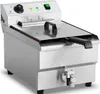 Regelbare Elektrofritteuse mit Ablasshahn 400 V 6000 W 16 l Produktbild-Vorschau 8