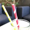 Papier-Trinkhalm Jumbo natur 100 Stück 20 cm x Ø 8 mm Produktbild-Vorschau 8