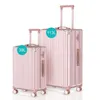 Voyagoux® - Set di valigie - Valigia - 2 pezzi - S/L - Oro Anteprima dell’immagine prodotto 1