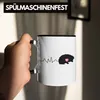 Trendation - Igel Herzschlag Tasse Geschenk Igel-Besitzer Produktbild-Vorschau 4