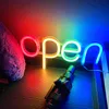 LED neonový nápis "Open", vysoký jas, vodotěsný, mini Náhled obrázku produktu 6