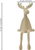 Kantenhocker Elch Braun 31cm Weihnachtsdeko 3er Set, 3 Produktbild-Vorschau 3