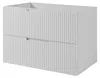 RODAN | Waschbeckenunterschrank - Weiß und Schwarz - 100 cm Produktbild-Vorschau 12