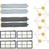 A collection of vacuum cleaner replacement parts, including brushes and filters, arranged on a white background. Náhled obrázku produktu