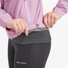 Damenjacke "WOMEN"S MINIMUS LITE JACKET" von Montane; in zartem Rosa; mit verstellbarem Saum und grauem Unterteil. Produktbild-Vorschau