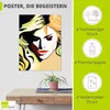 ARTland Poster Schöne Frau Größe: 60x80 cm Produktbild-Vorschau 2