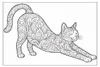 Mandala Malbuch Katzen für Kinder ab 8 Jahren, Teenager und Produktbild-Vorschau 9