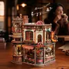 ROKR 3D dřevěné puzzle „Kávová továrna“, pohyblivé, s Náhled obrázku produktu 16