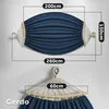 Gerdo | Hamak XXL - 260x150 cm - Niebieski - Stabilny, Podgląd zdjęcia produktu 4