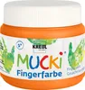 MUCKI Fingerfarbe Orange 150 ml Produktbild-Vorschau 1