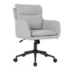 HOME DELUXE Bürostuhl CORA 100 x 60 x 70 cm  Webstoff Grau Produktbild-Vorschau 1