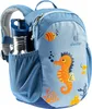 A close-up of a child's backpack with a sea creature design. Voir les images du produit